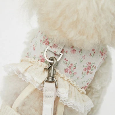 ルイスドッグ louisdog Walk With Me/English Garden【小型犬 犬用 ハーネス リード カラー セット セレブ】