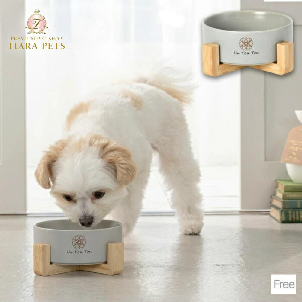 アントゥトゥ Un TouTou スタンド付きフードボウル F【犬用 フードボウル スタンド セレブ】