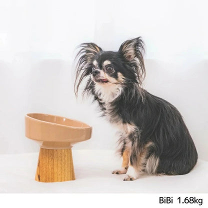 アントゥトゥ Un TouTou 足付きフードボウル F【犬用 フードボウル スタンド 足つき セレブ】