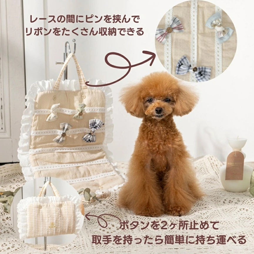 アントゥトゥ Un TouTou アクセサリーポーチ【小型犬 犬服 犬用  アクセサリー ポーチ グッズ セレブ】