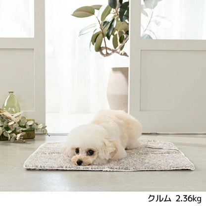 アントゥトゥ Un TouTou レース小花柄マット F【小型犬 犬用 マット ラグ クッション グッズ セレブ】