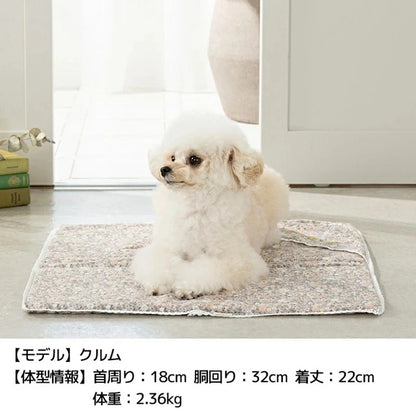 アントゥトゥ Un TouTou レース小花柄マット F【小型犬 犬用 マット ラグ クッション グッズ セレブ】