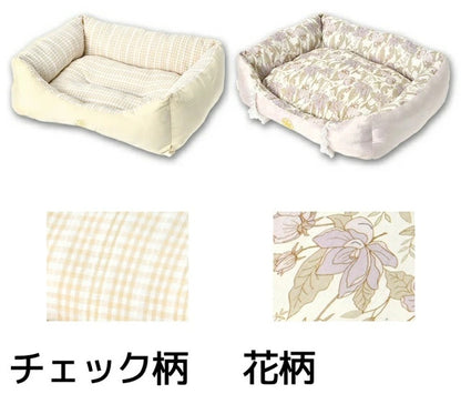 アントゥトゥ Un TouTou スクエアベッド F【小型犬 犬用 ベッド マット ラグ クッション グッズ セレブ】