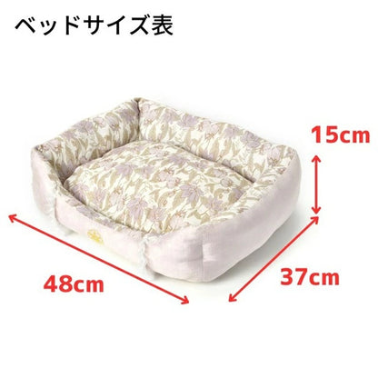 アントゥトゥ Un TouTou スクエアベッド F【小型犬 犬用 ベッド マット ラグ クッション グッズ セレブ】