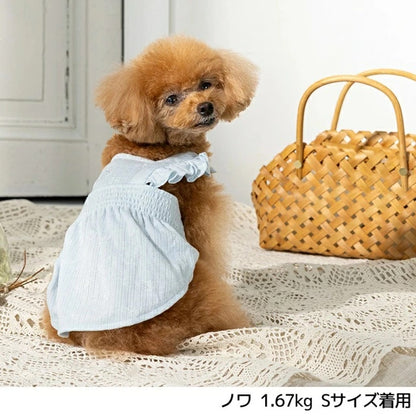 アントゥトゥ Un TouTou うさぎ柄ワンピ【小型犬 犬用 犬服 ワンピース スカート ドレス セレブ】