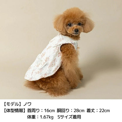 アントゥトゥ Un TouTou きらきらチュールバルーンワンピ【小型犬 犬用 犬服 ワンピース スカート ドレス セレブ】