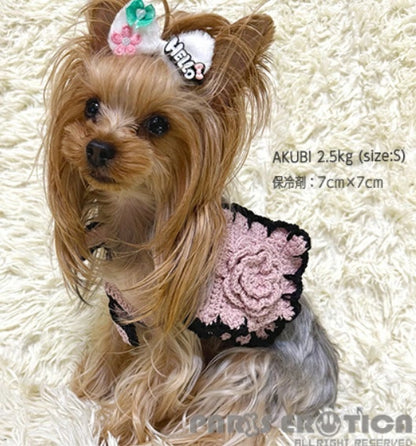 パリエロ PARIERO レクールニットリボン [オーダーメイド]【小型犬 犬用 クール セレブ】