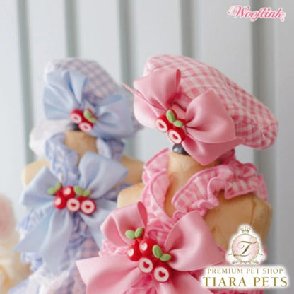 ウーフリンク WOOFLINK CUTIE HONEY BERET【小型犬 犬用 帽子 ベレー帽 アクセサリー セレブ】