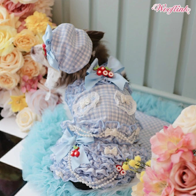 ウーフリンク WOOFLINK CUTIE HONEY BERET【小型犬 犬用 帽子 ベレー帽 アクセサリー セレブ】