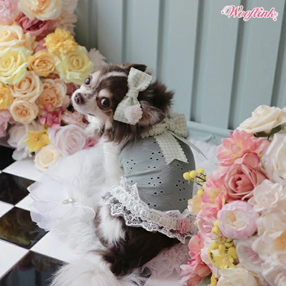 ウーフリンク WOOFLINK CUTIE HONEY HAIRBOW【小型犬 犬用 アクセサリー ヘアクリップ セレブ】