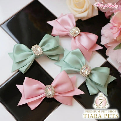 ウーフリンク WOOFLINK SUNKISSED BOW【小型犬 犬用 アクセサリー ヘアクリップ セレブ】