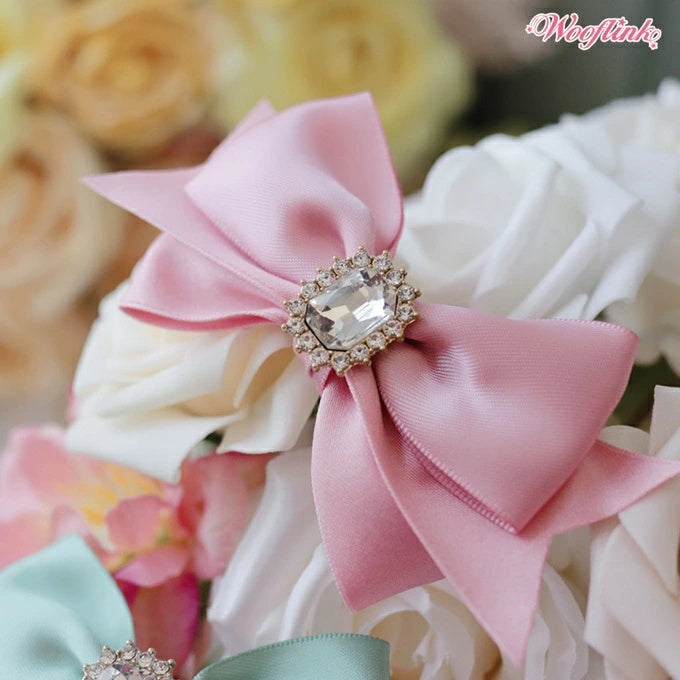 ウーフリンク WOOFLINK SUNKISSED BOW【小型犬 犬用 アクセサリー ヘアクリップ セレブ】