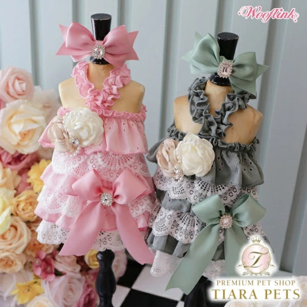 ウーフリンク WOOFLINK SUNKISSED DRESS【小型犬 犬服 ワンピース ドレス スカート セレブ】