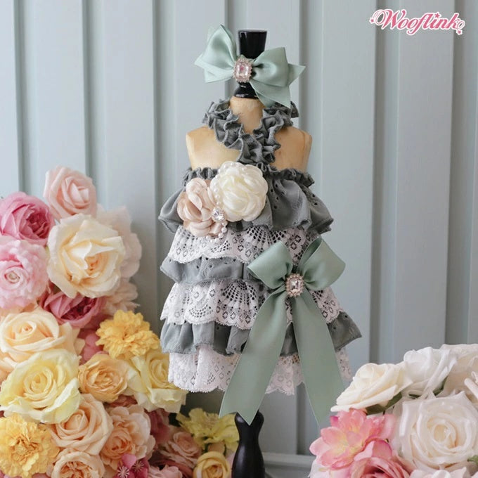 ウーフリンク WOOFLINK SUNKISSED DRESS【小型犬 犬服 ワンピース ドレス スカート セレブ】