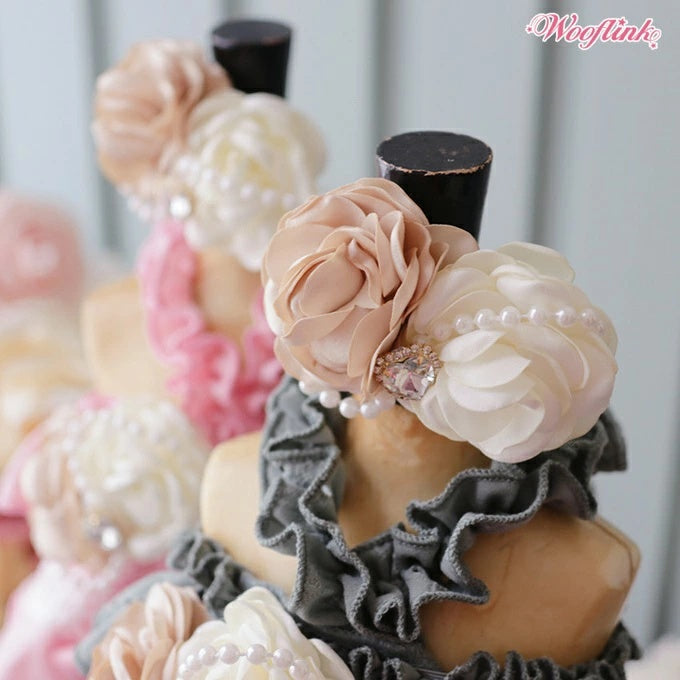 ウーフリンク WOOFLINK BLOOM【小型犬 犬用 アクセサリー ヘアクリップ セレブ】