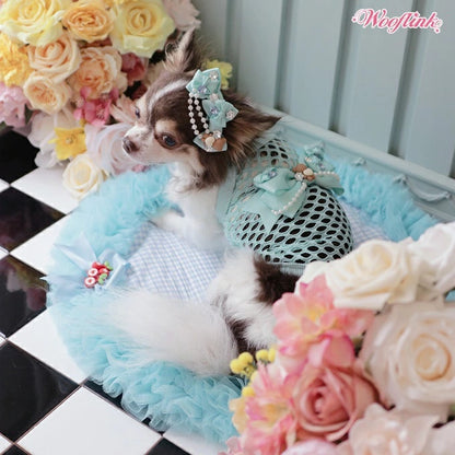 ウーフリンク WOOFLINK SWEET CANDY BOW【小型犬 犬用 アクセサリー ヘアクリップ セレブ】