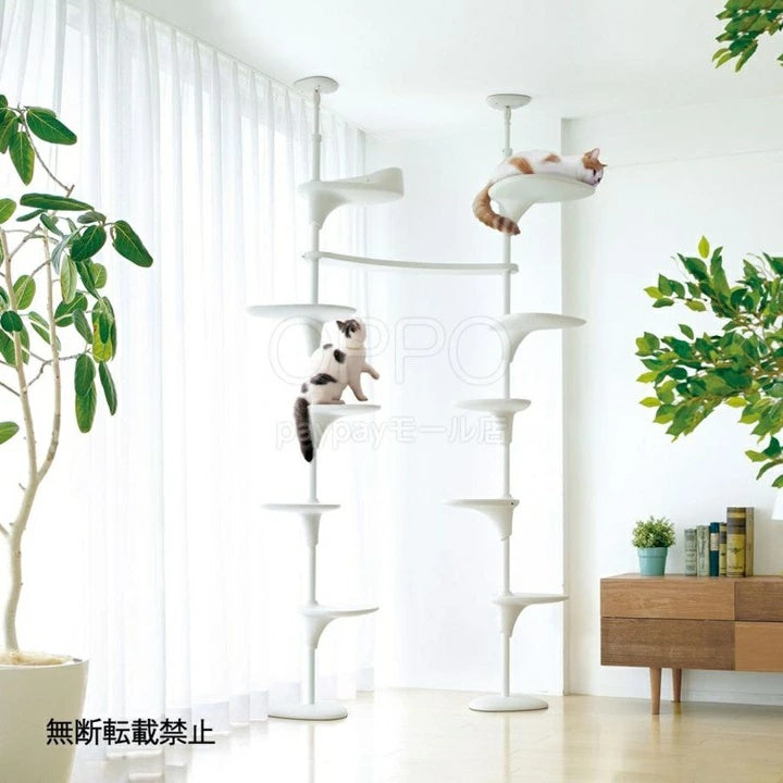 OPPO オッポ キャットフォレスト ポールセット2【猫用 キャットタワー 突っ張り棒 パーツ別売り 多頭飼い キャットポール】