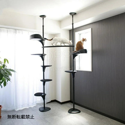 OPPO オッポ キャットフォレスト ポールセット2【猫用 キャットタワー 突っ張り棒 パーツ別売り 多頭飼い キャットポール】