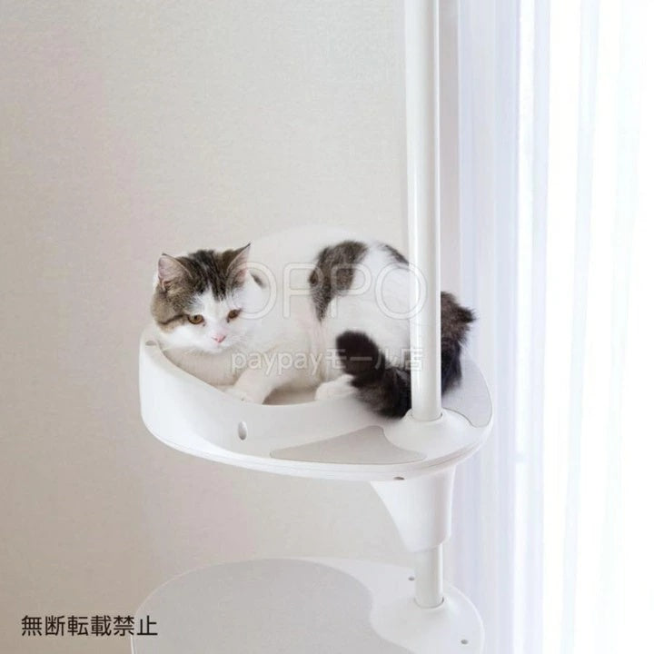 OPPO オッポ バケットシェルフ【猫タワー キャットタワー パーツ パーツ別売り 多頭飼い 部品 拡張パーツ スリム】