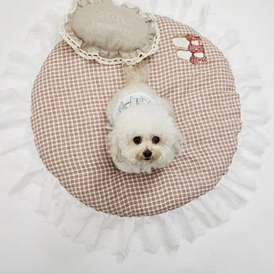 ルイスドッグ louisdog Linen Breeze Rug/Toscana Earth【小型犬 犬服 ラグ マット セレブ】