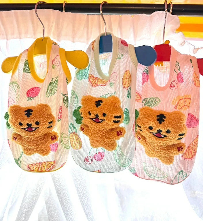 J&Kアニマルズ J&K animals☆予約受付中☆フル―ツトラ Tシャツ【小型犬 犬服 トップス Tシャツ 半袖】