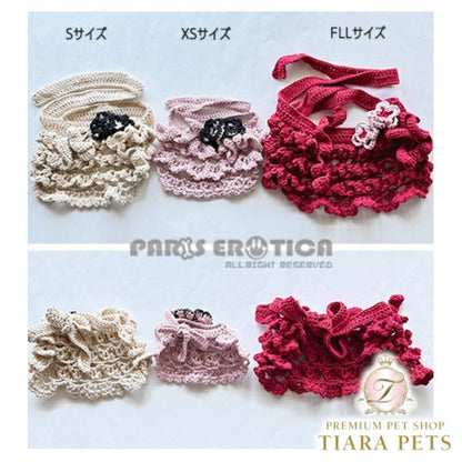 パリエロ PARIERO JENNIE SKIRT for M-XXL [オーダーメイド]【小型犬 犬服 犬用 スカート ワンピース ドレス セレブ】