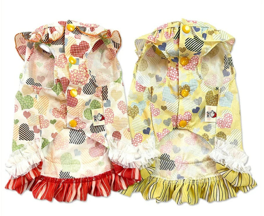 J&Kアニマルズ J&K animals☆予約受付中☆シュガーちゃん まるちゃん OP【小型犬 犬服 犬用 ワンピース ドレス スカート】
