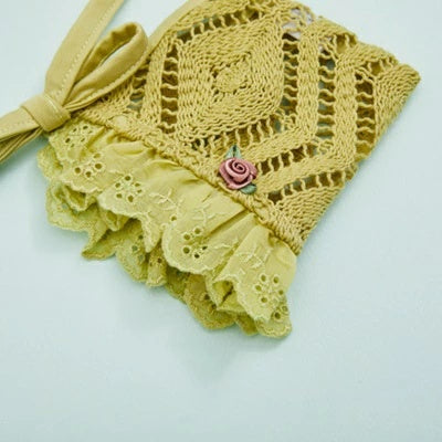 ルイスドッグ louisdog Solei Croche Bonnet【小型犬 犬用 アクセサリー ボネット 帽子 アクセサリー セレブ】