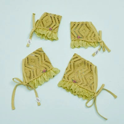 ルイスドッグ louisdog Solei Croche Bonnet【小型犬 犬用 アクセサリー ボネット 帽子 アクセサリー セレブ】