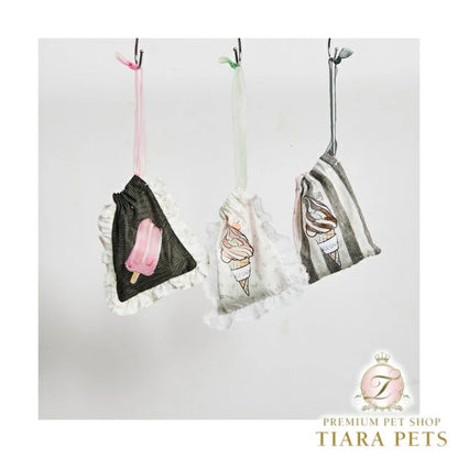 ルイスドッグ louisdog Ice Cream Poo Bag【小型犬 犬用 お散歩 おさんぽ エチケット 袋 セレブ】
