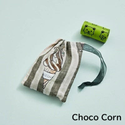 ルイスドッグ louisdog Ice Cream Poo Bag【小型犬 犬用 お散歩 おさんぽ エチケット 袋 セレブ】