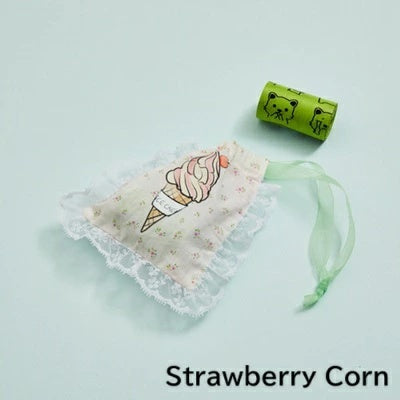 ルイスドッグ louisdog Ice Cream Poo Bag【小型犬 犬用 お散歩 おさんぽ エチケット 袋 セレブ】
