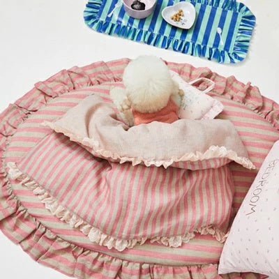 ルイスドッグ louisdog Goose Blanket/Mellow Stripes【小型犬 犬用 ブランケット セレブ】