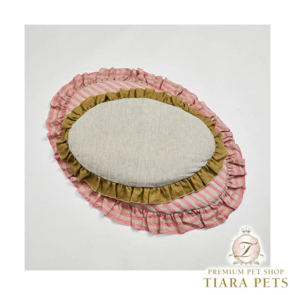 ルイスドッグ louisdog Linen Dive Eggshell Rug【小型犬 犬用 ラグ マット セレブ】