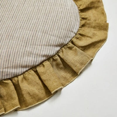 ルイスドッグ louisdog Linen Dive Eggshell Rug【小型犬 犬用 ラグ マット セレブ】