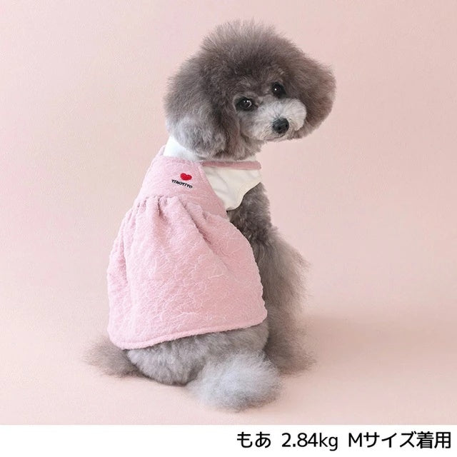 ティノティート TINOTITO アンサンブルニットワンピ【小型犬 犬服 ワンピース ニット スカート カジュアル】