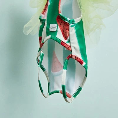 ルイスドッグ louisdog Pool Club/Watermelon Bodysuit【小型犬 犬用 犬服 ボディスーツ 水着 セットアップ セレブ】