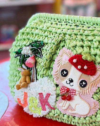 J&Kアニマルズ J&K animals☆限定品☆2WayカゴショルダーBag☆予約受付中【小型犬 犬用 限定品 ショルダーバッグ カバン】