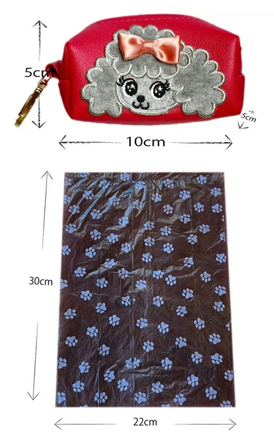 J&Kアニマルズ J&K animals☆予約受付中☆キャラクターぷーBag+マナー袋つき【小型犬 犬用 限定品 エチケット袋 マナー袋 お散歩 カバン】
