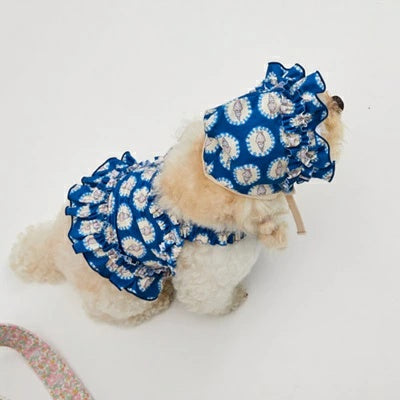 ルイスドッグ louisdog Pool Club/Strawberry Bonnet【小型犬 犬用 犬服 セットアップ アクセサリー 帽子 セレブ】
