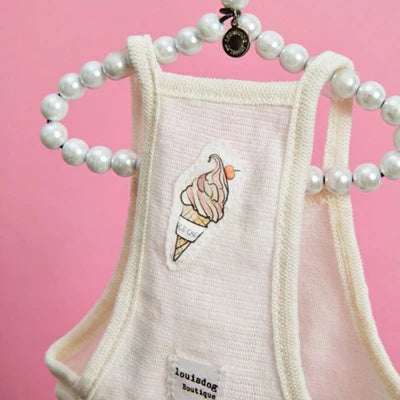 ルイスドッグ louisdog Pool Club/Strawberry Monokini【小型犬 犬服 トップス タンクトップ セレブ】