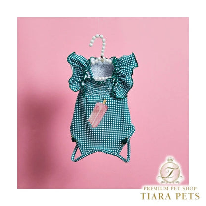 ルイスドッグ louisdog Pool Clube/Popsicle Bodysuit【小型犬 犬服 ボディスーツ セレブ】