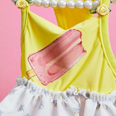 louisdog ワンピース ルイスドッグ louisdog Pool Club/Popsicle Monokini【小型犬 犬服