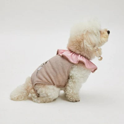 ルイスドッグ louisdog Pool Club/Choco Bodysuit【小型犬 犬服 ワンピース ボディスーツ セレブ】