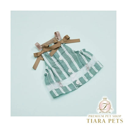 ルイスドッグ louisdog La Seta Kale Dress【小型犬 犬服 ワンピース ドレス セレブ】