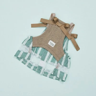 ルイスドッグ louisdog La Seta Kale Dress【小型犬 犬服 ワンピース ドレス セレブ】