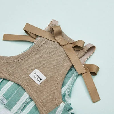 ルイスドッグ louisdog La Seta Kale Dress【小型犬 犬服 ワンピース ドレス セレブ】