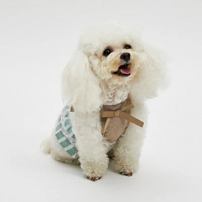 ルイスドッグ louisdog La Seta Kale Dress【小型犬 犬服 ワンピース ドレス セレブ】