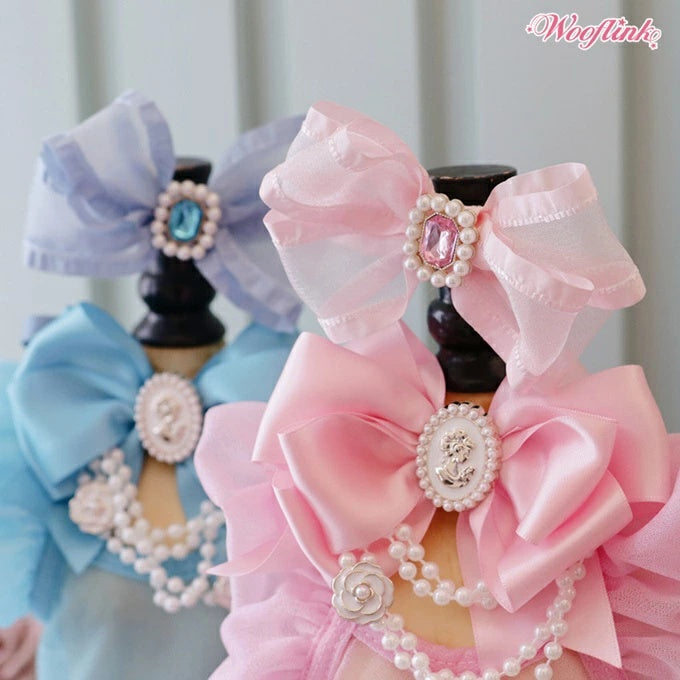 ウーフリンク WOOFLINK LOVELY DAY HAIRBOW【小型犬 犬用 ヘアアクセサリー リボン セレブ】