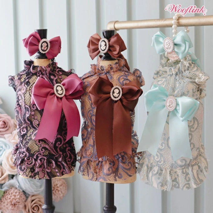 ウーフリンク WOOFLINK ELIZABETH HAIRBOW【小型犬 犬用 ヘアアクセサリー リボン セレブ】